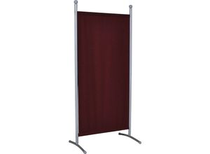 4021093004108 - Stellwand ANGERER FREIZEITMÖBEL Klein bordeaux Stellwände Gr B H 82 cm x 178 cm rot Paravents Stellwände (BH) ca 82x178 cm