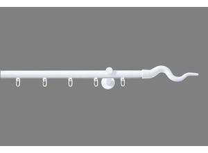 4015161081009 - Innenlaufschiene Sepa Gardinenstangen Gr L 160cm Ø 20mm 1 läufig weiß