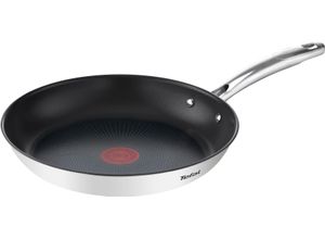 3168430321847 - Bratpfanne TEFAL Duetto+ G73204_G73206 Pfannen Gr Ø 24 cm + Höhe 5 cm schwarz (schwarz edelstahl) Bratpfannen Premium Edelstahl Induktionspfanne Temperaturanzeiger langlebig