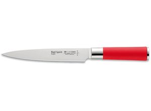 4009215167139 - Tranchiermesser F DICK Red Spirit Kochmesser Gr Klingenlänge 18 cm rot (edelstahlfarben rot) Küchenmesser 18 cm