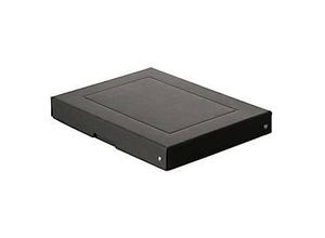 4014481245061 - Archivbox PURE Box Black A4 für bis zu 500 Blatt mit Beschriftungsfeld L 320 x B 240 x Füllhöhe 40 mm Blauer Engel FSC®-Pappe schwarz