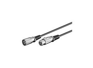 4040849507052 - XLR-Anschlusskabel - XLR-Stecker (3-Pin) XLR-Buchse (3-Pin) 2 m (50705) - Goobay