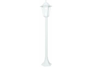 4251334811909 - Rustikale Wegeleuchte Garten 105 cm hoch E27 Aluminium Glas robuste Stehlampe außen