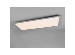 4017807501902 - Reality Leuchten - led Deckenleuchte alpha Titan Panel rechteckig 80x29cm 5cm ultra slim