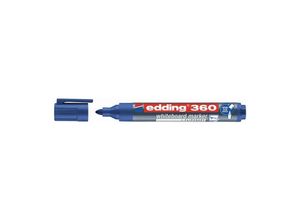 4004764391271 - 4-360003 Whiteboardmarker 360 blau Strichbreite 15-3 mm Rundspitze - Edding