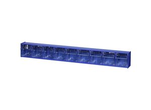 4005187644500 - 464450 Klappkasten-Magazin VarioPlus ProFlip 9 (B x H x T) 600 x 77 x 65 mm Blau Transparen