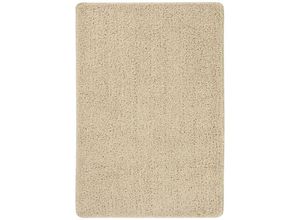 8720286849057 - Bonnevie - Shaggy-teppich Fußmatte Creme 160x230 cm Rutschfest vidaXL