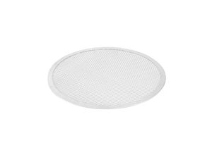 8711369617533 - HENDI Pizza Screen Pizzagitter rund als Back-Unterlage Praktischer Pizzateller mit Drahtgitterboden aus Aluminium ? 30 cm