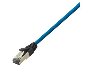 4052792052022 - CQ8056S RJ45 Netzwerkkabel Patchkabel cat 81 s ftp 200 m Blau Halogenfrei 1 St - Logilink