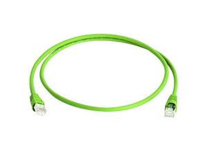 4018359286460 - L00000A0082 RJ45 Netzwerkkabel Patchkabel cat 6a s ftp 100 m Grün Flammwidrig mit Ras - Telegärtner