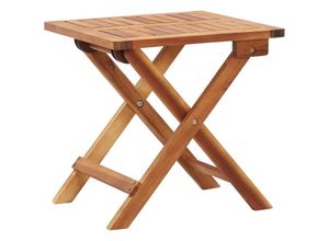 8719883785158 - Bonnevie - Klappbarer Garten-Couchtisch Garten-Beistelltische 40 x 40 x 40 cm Massivholz Akazie vidaXL