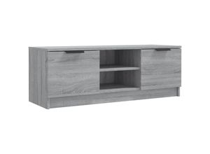 8720286968444 - TV-Schrank，TV-Möbel Grau Sonoma 102x35x365 cm Holzwerkstoff vidaXL