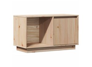 8720286923153 - Bonnevie - TV-SchrankTV-Möbel 74x35x44 cm Massivholz Kiefer vidaXL