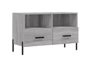 8720845426552 - Bonnevie - TV-SchrankTV-Möbel Grau Sonoma 80x36x50 cm Holzwerkstoff vidaXL