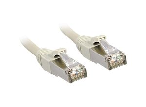 4002888455961 - LINDY 45596 RJ45 Netzwerkkabel Patchkabel CAT 6 S FTP 9000 m Grau mit Rastnasenschutz 1 St