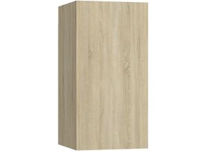 8720286351871 - Bonnevie - TV-SchrankTV-Möbel Sonoma-Eiche 305x30x60 cm Holzwerkstoff vidaXL