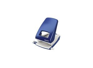 4002432336050 - LEITZ Nexxt Starker Bürolocher blau Lochabstand 80 mm Stanzleistung 40 Blatt   80 g  m²