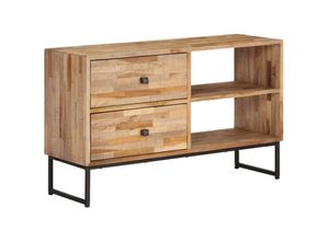 8718475602248 - TV-Schrank，TV-Möbel Recyceltes Teakholz 90 x 30 x 55 cm vidaXL