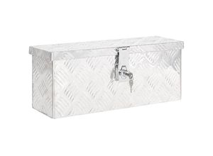 8720287132837 - Bonnevie - Aufbewahrungsbox Silbern 50x15x205 cm Aluminium vidaXL659703