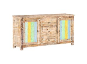 8720286069318 - Bonnevie - SideboardKommode 151x40x75 cm Raues Akazienholz vidaXL