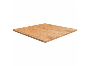 8720286930267 - Bonnevie - Tischplatte Quadratisch Hellbraun 90x90x25cm Behandelte Eiche vidaXL56945