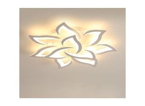 0723496953895 - Comely - LED-Deckenleuchte 90W 8100LM Deckenleuchte 3500K Lotus LED-Deckenleuchte für Wohnzimmer Schlafzimmer Badezimmer Ø8510cm