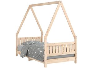 8720845445256 - Bonnevie - KinderbettEinzelbette 80x160 cm Massivholz Kiefer vidaXL