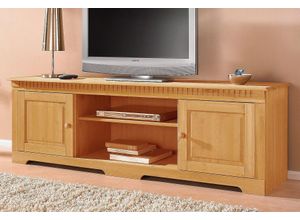 4067475101454 - Lowboard HOME AFFAIRE Lisa Sideboards Gr B H T 175 cm x 55 cm x 45 cm beige (natur gebeizt gewachst) Lowboards aus schönem massivem Kiefernholz Breite 175 cm