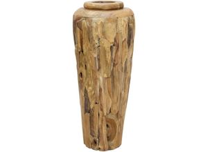 8719883714066 - vidaXL Deko-Vase 40 x 100 cm Massivholz Teak