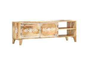 8719883819884 - Bonnevie - TV-SchrankTV-Möbel 120x30x40 cm Massivholz Mango vidaXL