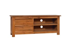 8719883996011 - Bonnevie - TV-SchrankTV-Möbel 100x30x40 cm Teak Massivholz vidaXL