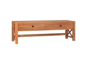 8720286113257 - Bonnevie - TV-SchrankTV-Möbel 140x40x45 cm Teakholz vidaXL