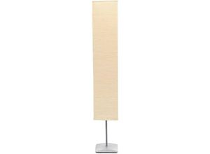 8718475806479 - Bonnevie - Standleuchte mit Stahlständer 135 cm Beige vidaXL213295