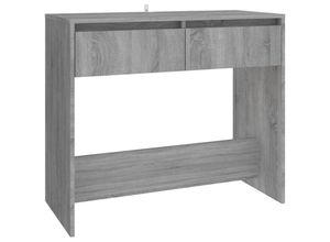 8720286836842 - Bonnevie - KonsolentischFlurtisch Grau Sonoma 89x41x765 cm Holzwerkstoff vidaXL