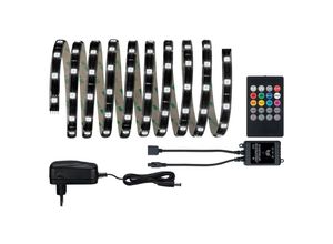 4000870709566 - Lights and Sound Comfort 70956 LED-Streifen-Komplettset mit Stecker 12 v 3 m rgb 1 St - Paulmann