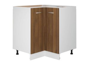 8720286977231 - Bonnevie - Küchenschrank Braun Eichen-Optik 755x755x805cm Holzwerkstoff vidaXL859944