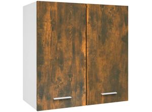 8720286931769 - Bonnevie - Hängeschrank Räuchereiche 60x31x60 cm Holzwerkstoff vidaXL748659