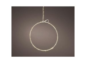 8720093312416 - Metall Kreis beleuchtet 125 Lichter ø 38 cm Lichterkette - Kaemingk