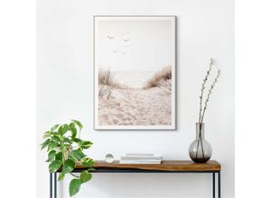 8714597615166 - Kunstdruck REINDERS Dünen Bilder Gr B H T 50 cm x 70 cm x 16 cm beige Kunstdrucke