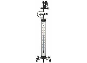 4009816005854 - Tfa Dostmann - Analoges Gartenthermometer 140cm mit Erdspieß Wetterhahn Windrad und Windfahne