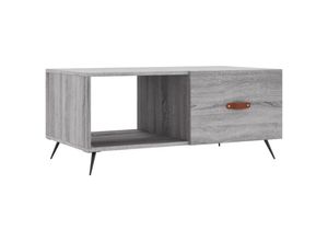 8720845441067 - Bonnevie - Couchtische Kaffeetisch Grau Sonoma 90x50x40 cm Holzwerkstoff vidaXL