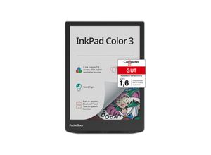 7640152097249 - POCKETBOOK E-Book InkPad Color 3 Tablets E-Book Reader E-Book Reader mit Lautsprecher und Bluetooth-Schnittstelle grau eBook-Reader 7640152097249 - POCKETBOOK E-Book InkPad Color 3 Tablets E-Book Reader E-Book Reader mit Lautsprecher und Bluetooth-Schnittstelle grau eBook-Reader