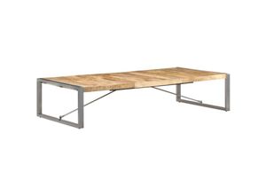 8720286104835 - Bonnevie - Couchtische Kaffeetisch 180x90x40 cm Raues Mangoholz vidaXL