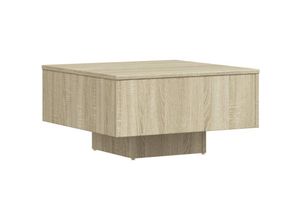 8720286560891 - Bonnevie - Couchtische Kaffeetisch Sonoma-Eiche 60x60x315 cm Holzwerkstoff vidaXL