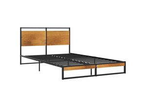 8720286196045 - BettgestellSchlafzimmerbett Metall 120x200 cm vidaXL