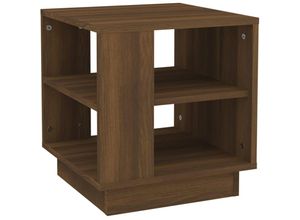 8720286837757 - Bonnevie - Couchtische Kaffeetisch Braun Eichen-Optik 40x40x43 cm Holzwerkstoff vidaXL