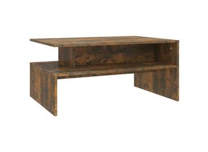 8720286978634 - Couchtische Kaffeetisch Räuchereiche 90x60x425 cm Holzwerkstoff vidaXL