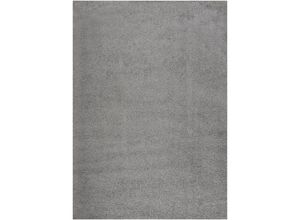 8720286907054 - Bonnevie - Teppich ShaggyFußmatte Hochflor Grau 120x170 cm vidaXL