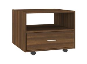 8720286967379 - Couchtische Kaffeetisch Braun Eichen-Optik 55x55x40 cm Holzwerkstoff vidaXL