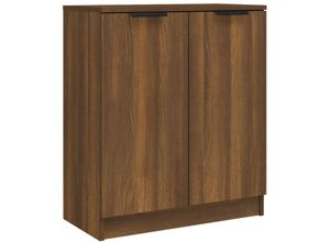 8720286967829 - Bonnevie - SideboardKommode Braun Eichen-Optik 60x30x70 cm Holzwerkstoff vidaXL